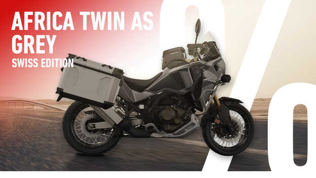 DEINE AFRICA TWIN AS GREY - SWISS EDITION | FÜR CHF 22'420.-*