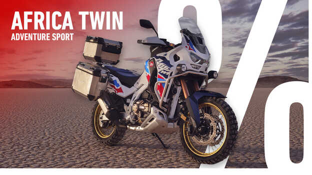 EINLÖSEBONUS | HONDA Africa Twin Modelle mit Handschaltung